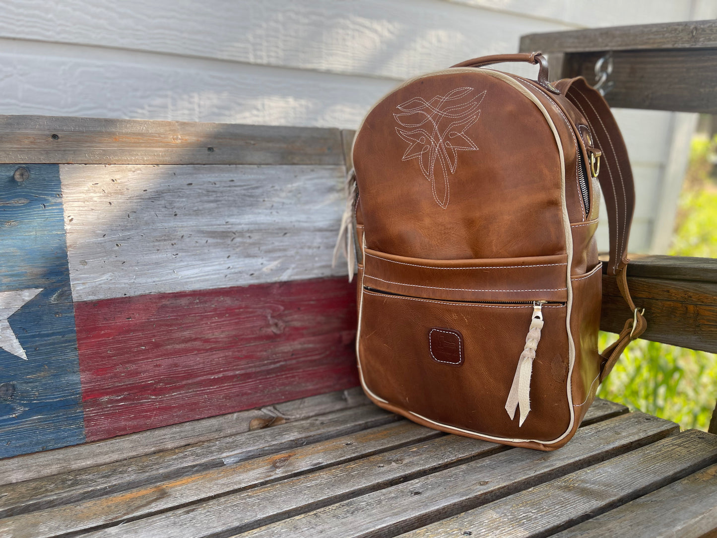 Backpack-All Leather-DISCOUNTED!