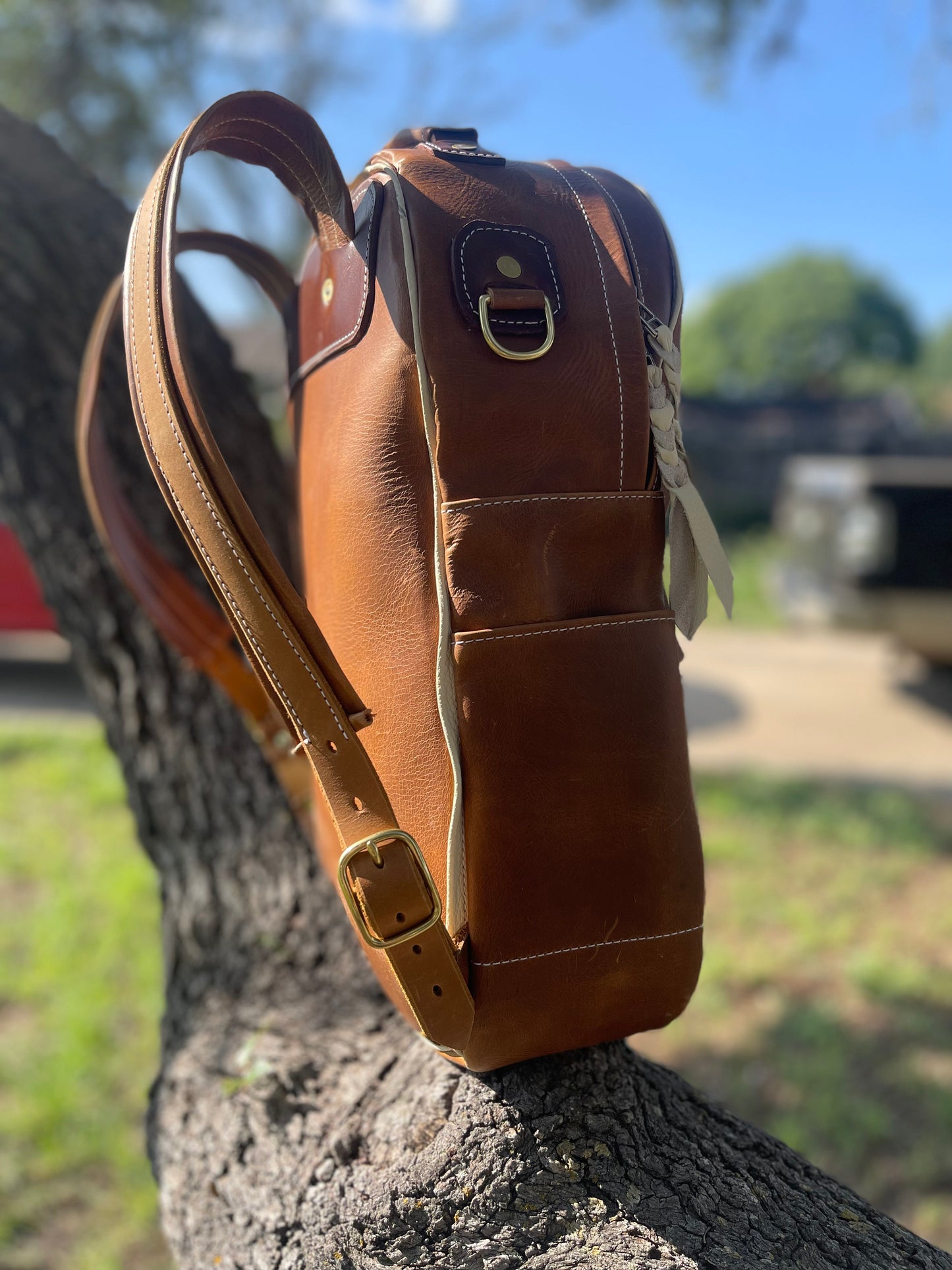 Backpack-All Leather-DISCOUNTED!