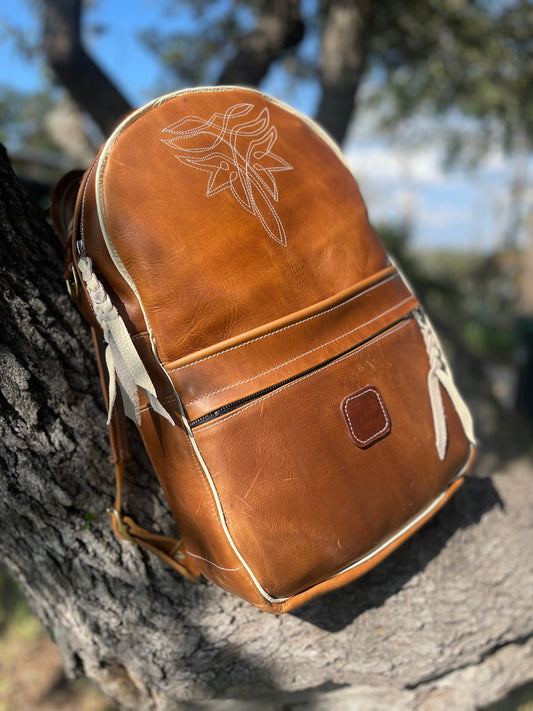 Backpack-All Leather-DISCOUNTED!